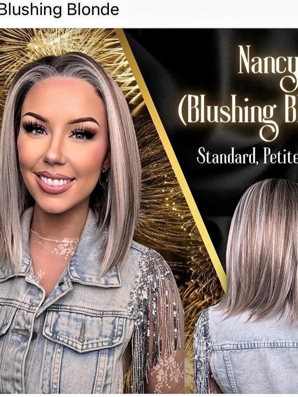 Chelsey Smith Crowns- Nancy Blushing Blonde